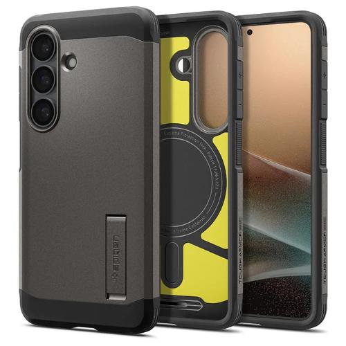 Spigen Tough Armor (Magfit) Galaxy S26 Case, Gunmetal