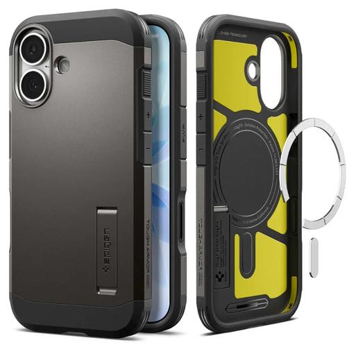 Spigen Tough Armor T (MagFit) iPhone 17 Case, Gunmetal