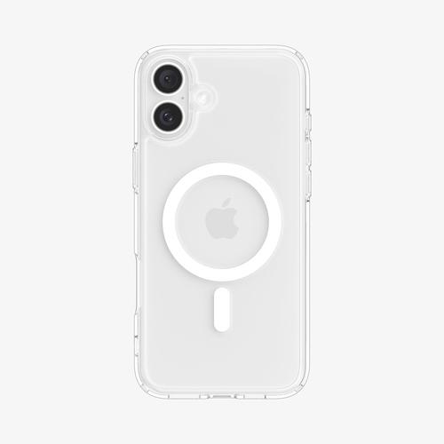 Spigen Ultra Hybrid (MagFit) mobile phone case 15.5 cm (6.1) Cover Transparent, White