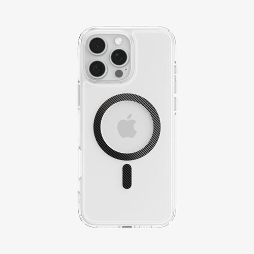 Spigen Ultra Hybrid (MagFit) mobile phone case 16 cm (6.3 in) Transparent Cover