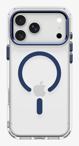 Spigen Ultra Hybrid Optik S (Mag Fit) mobile phone case 17.5 cm (6.9) Cover Transparent, Blue