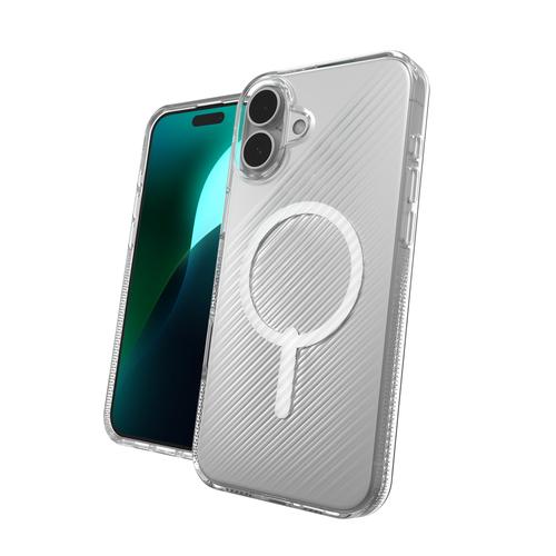 Zagg Luxe Snap Case for Apple iPhone 16 Plus, Clear