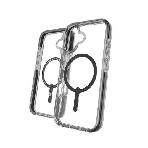 Zagg Santa Cruz Snap cases for iPhone 16, Black