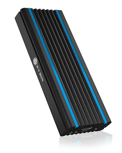 ICY BOX IB-1824ML-C31 Black M.2 SSD Enclosure