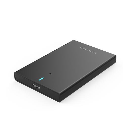 Vention 2.5-inch SATA Hard Drive Enclosure (USB 3.0 Micro-B) – Black