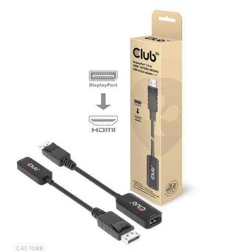 Club3D DisplayPort 1.4 to HDMI