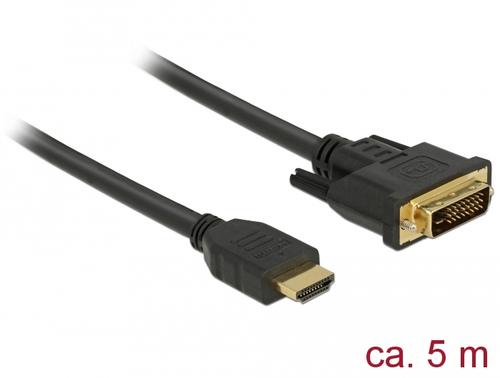 Delock HDMI to DVI 24+1 bidirectional