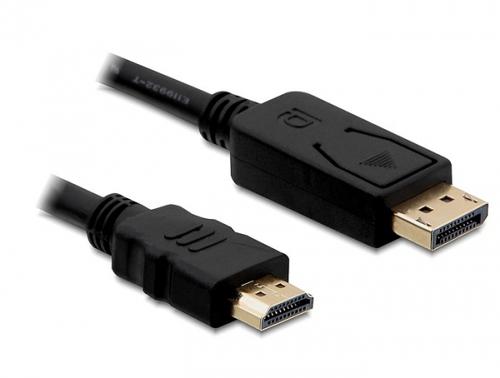 Delock DisplayPort Cable DP - HDMI St/St 1.00m black