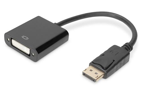 Digitus DisplayPort Adapter DP - DVI 0.15m Locking