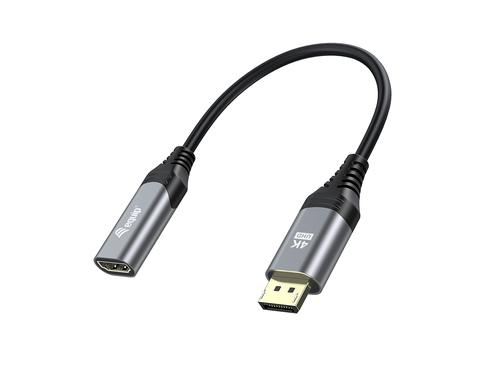Equip 1.2 DisplayPort-HDMI 4K/ 60Hz St/Bu 0.15m gr