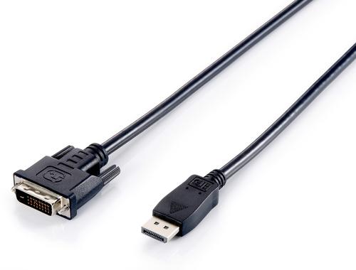 Equip DisplayPort-DVI 1920x1200/ 60Hz St/St 2.00m sw Polybag