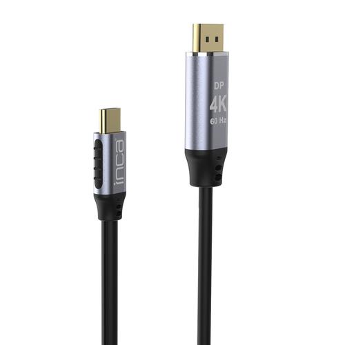 Inca Adapter ITCD-20 Type C DisplayPort, 4K60Hz, 2m