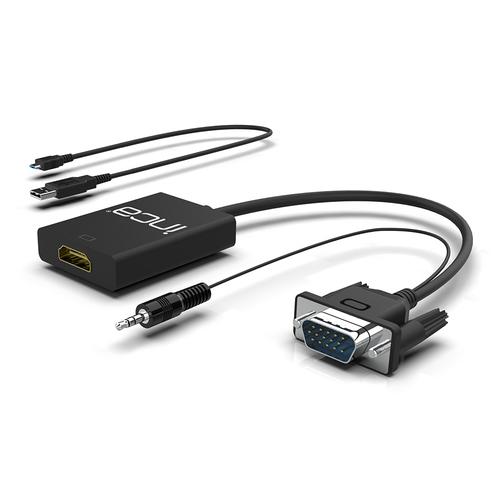 Inca Adapter IVTH-02 VGA + USB-A + Audio HDMI, 0.2m retail
