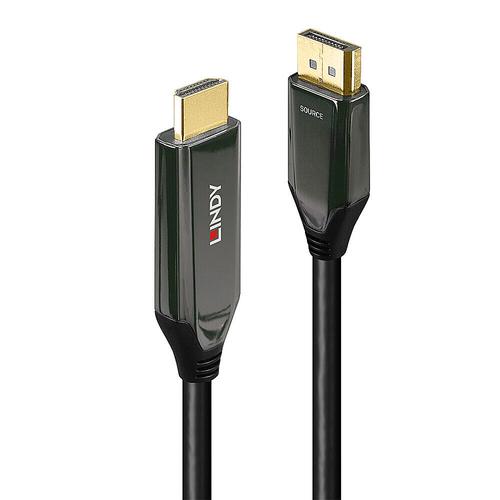 Lindy DisplayPort to HDMI 8K60 or 4K120 Active Adapter Cable 2m