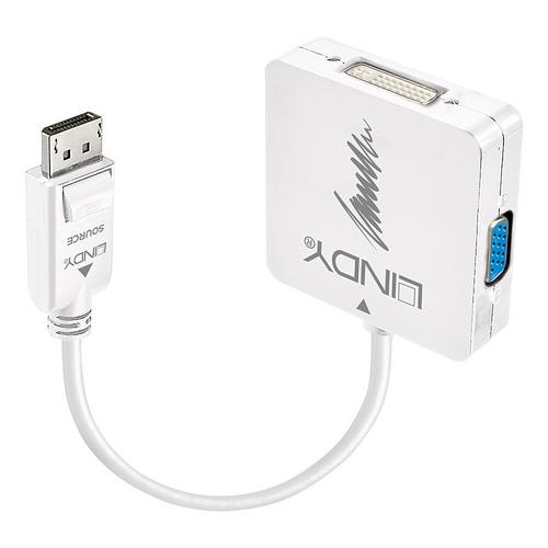 Lindy DisplayPort to HDMI 4K30/DVI/VGA Adapter