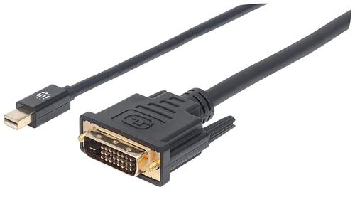 Manhattan Mini-DisplayPort 1,2a - DVI-D(24+1)-Plug. 1,8m