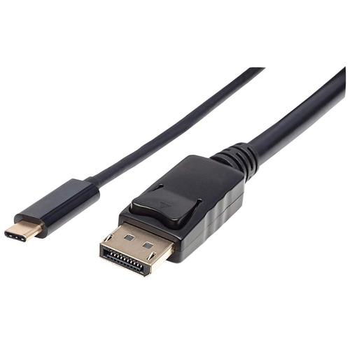 Manhattan USB Type C to DisplayPort adapter cable 2m black