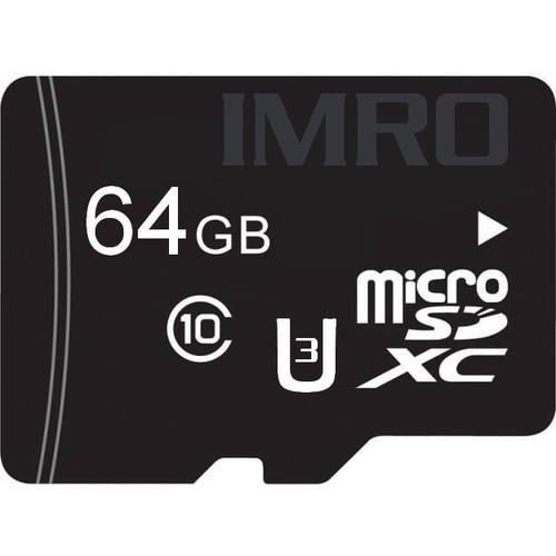 IMRO MICROSD10/64GB UHS-3 ADP memory card