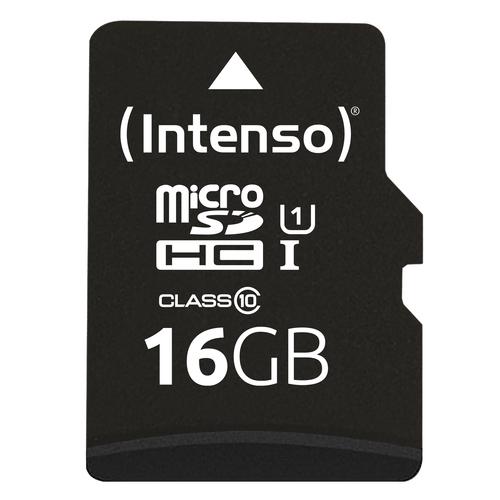 Intenso UHS-I Performance 16 GB microSDXC (black, UHS-I U1, Class 10)