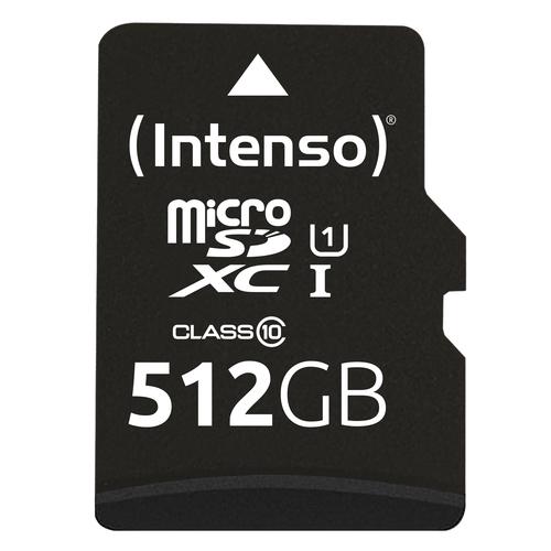 Intenso microSD card UHS-I Premium 512 GB Class 10