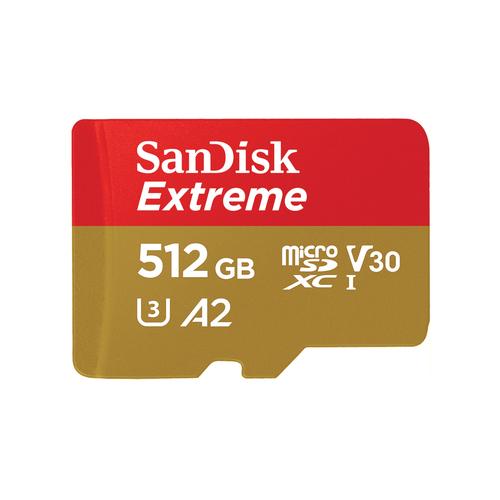 SANDISK SD MicroSD Card 512GB Extreme