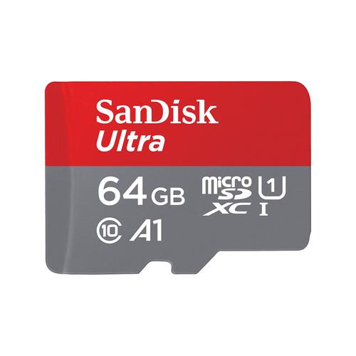 SANDISK Ultra microSD 64 GB MicroSDHC UHS-I Class 10