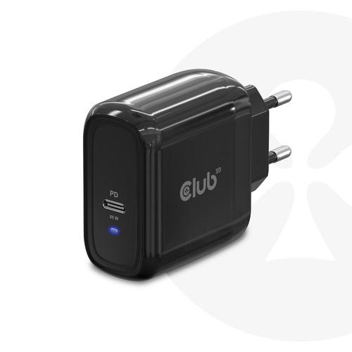 Club3D 65W Travel Charger with GAN