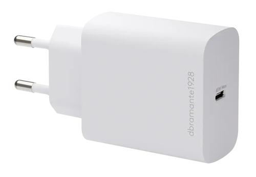 dbramante1928 Universal White AC Fast Charging Mobile Device Charger for Indoor Use