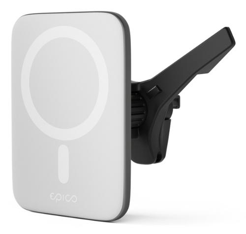 EPICO 9915102100020 Mobile Device Charger, Smartphone, Black, Silver, White, USB, Wireless Charging, Auto