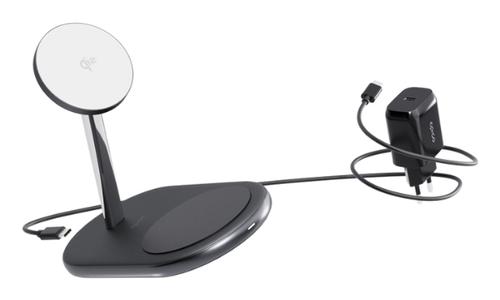 EPICO UltraBase EX40 Headphones, Smartphone Black, Grey AC Wireless charging Indoor