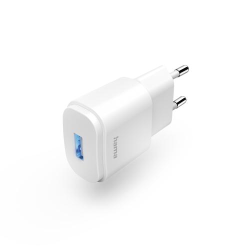 Hama Mobile device charger, Smartphone, White, AC, Indoor