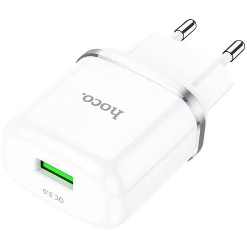 Hoco N3 Smartphone White, AC Fast Charging, Indoor