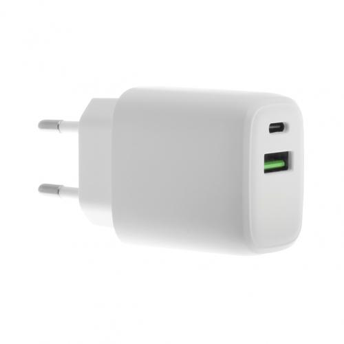 Insmat White Smartphone Fast Charging Indoor AC 530-9300 Mobile Device Charger