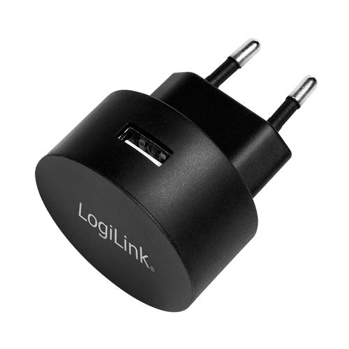 Logilink USB 1-port, 10.5W, Fast Charging, sch