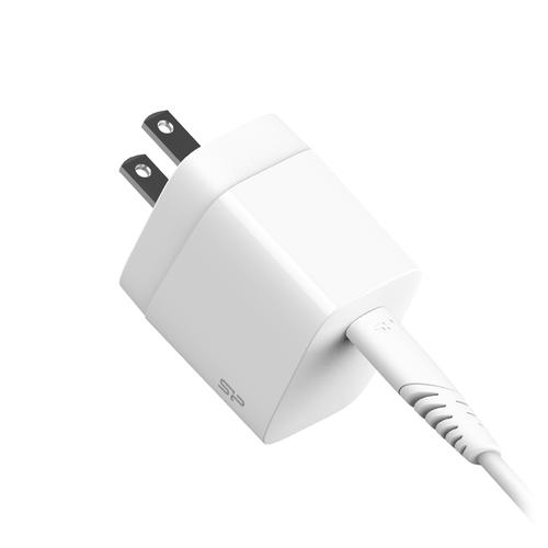 SILICON POWER SP18WASYQM10L0CW mobile device charger Smartphone, Tablet White AC Fast charging Indoor