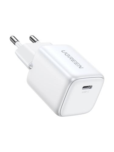 UGREEN 15324 Nexode mini, USB-C, PD 3.0, QC 4.0, GaN, 20W white