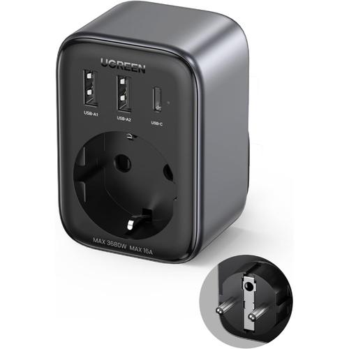 UGREEN Universal Black AC Indoor Mobile Device Charger