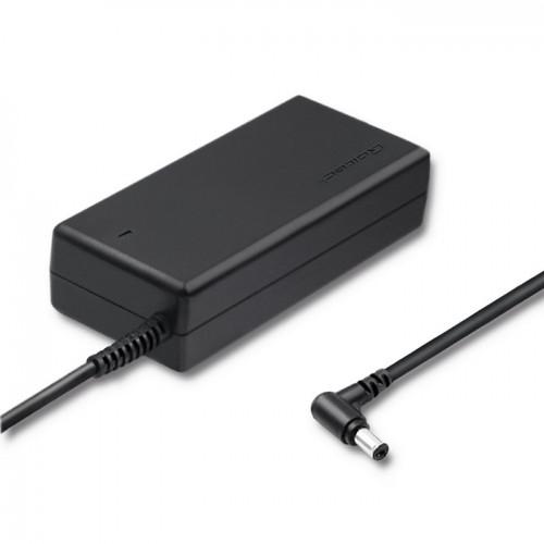 Qoltec 50068 power adapter/inverter, indoor use, 65 W, black