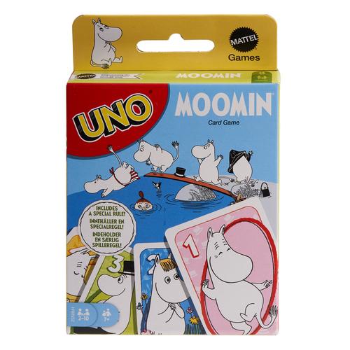 Mattel Games UNO Moomin Card Game for Kids, Adults AND amp; Family Night with Deck Inspired by the Series