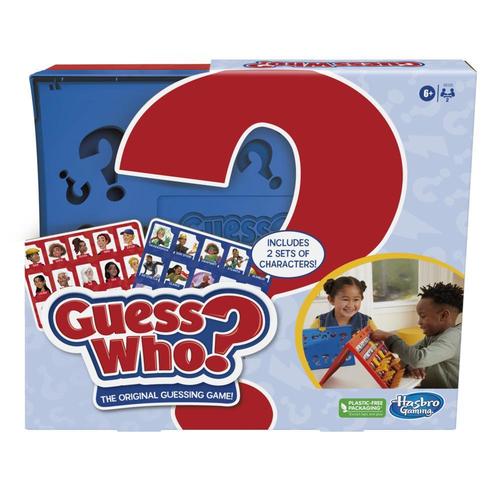 HASBRO GAMING Guess Who The Original Guessing Game, Board Game for Kids Ages 6 and Up, 2 Players