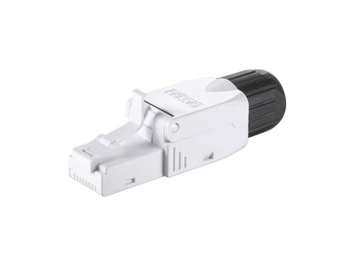 Equip RJ45 Cat6a plug unshielded 5pcs white