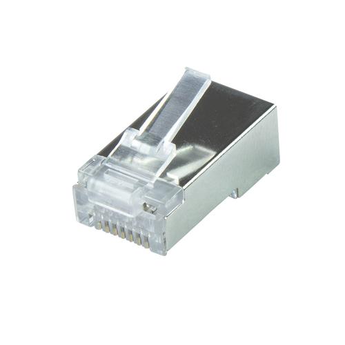 Logilink Modular RJ45 Plug Cat.6A STP, 50 pieces