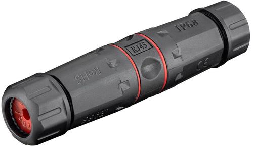MicroConnect KON525 RJ-45 wire connector, Black