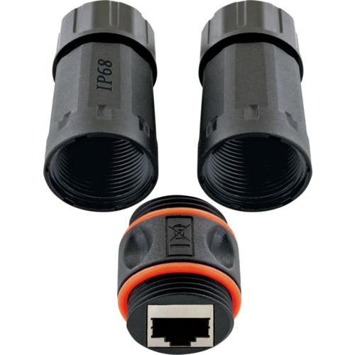 Schwaiger CAT 6 Outdoor Network Connect 2x RJ45 Socket
