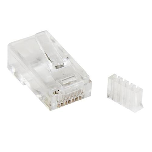 StarTech.com Cat 6 RJ45 Modular Plug for Solid Wire – Pack of 50