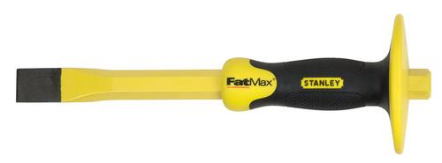 Stanley FatMax Precision Cold Chisels (yellow/black, 25mm, with hand guard)