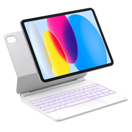 Inateck KB09119-10 white iPad keyboard with