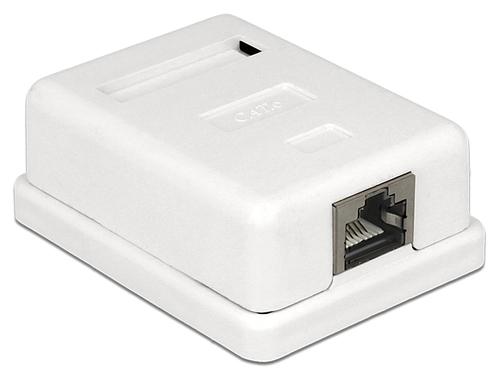 Delock Network connector RJ45 socket Cat6 shielded