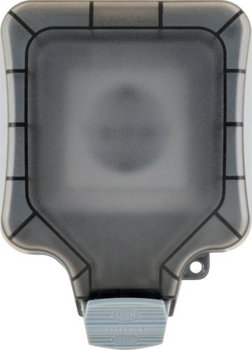 Schwaiger Outdoor socket IP66 1-gang Schuko flush-mounted box
