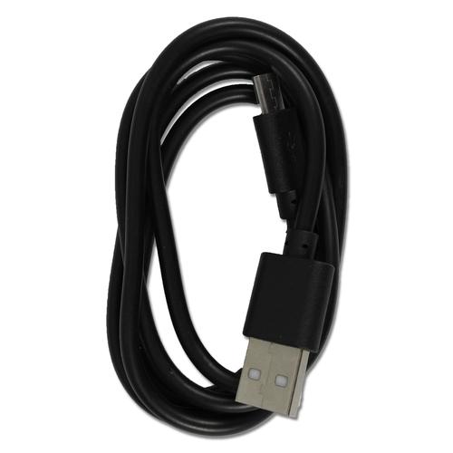 2GO USB Charging/Data Cable Micro-USB 100cm PET-B black